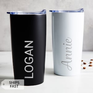 Engraved Personalized Stainless Steel Tumbler by Lifetime Creations