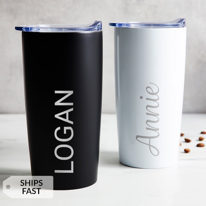 Engraved Personalized Stainless Steel Tumbler by Lifetime Creations