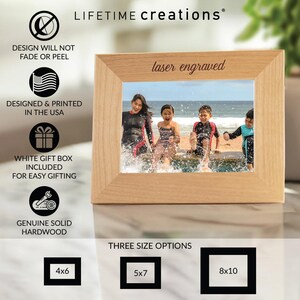 Personalized First Communion Picture Frame by Lifetime Creations: Boys Girls First Communion Gift, 1st Holy Communion Gifts, ENGRAVED IN USA image 5