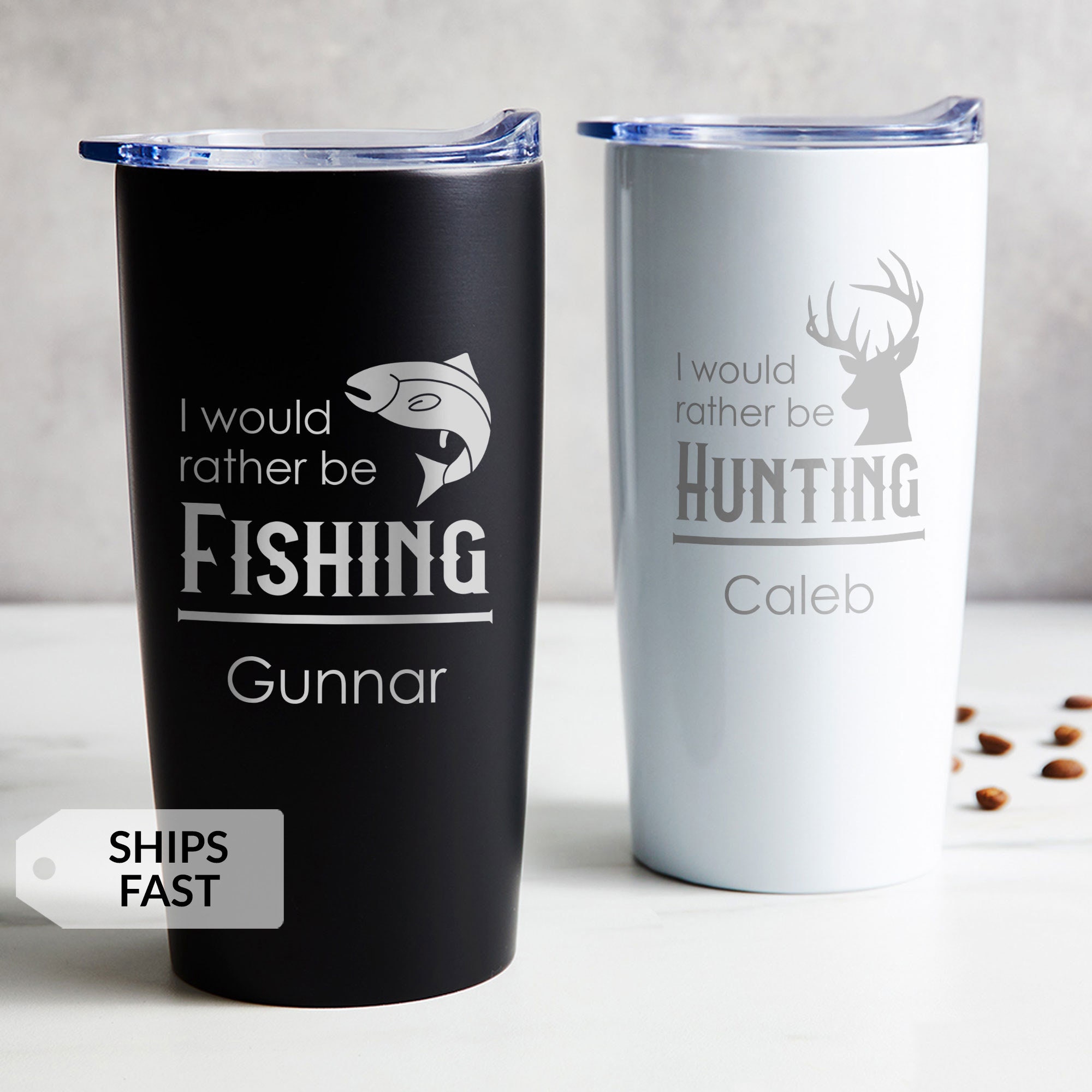 Engraved Personalized Outdoorsman Tumbler by Lifetime Creations