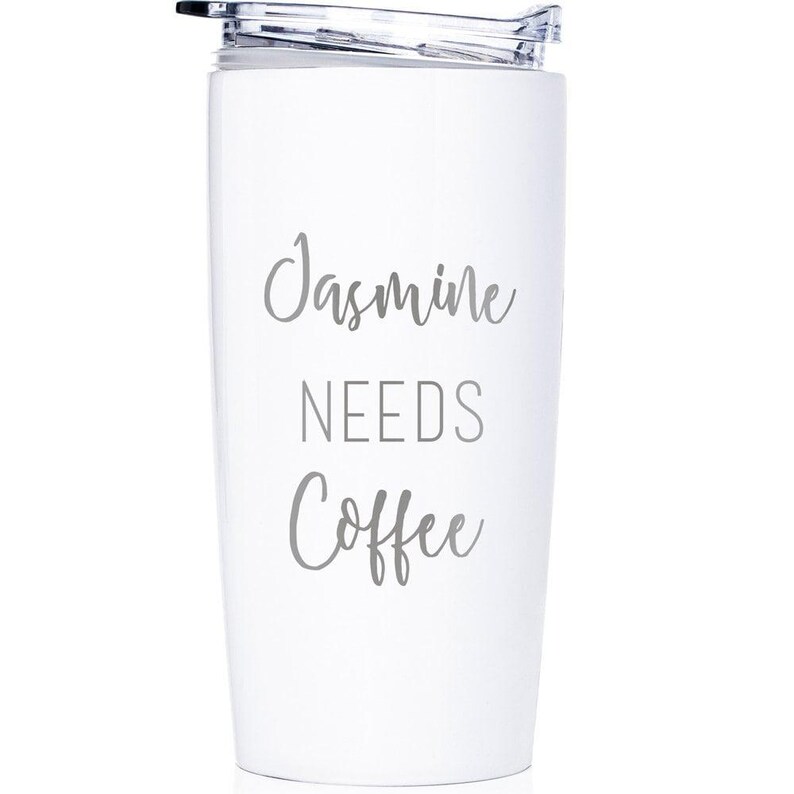 Custom Engraved Stainless Steel Coffee Tumbler by Lifetime Creations: Personalized Coffee Mug, Personalized Coffee Travel Mug SHIPS FAST afbeelding 7