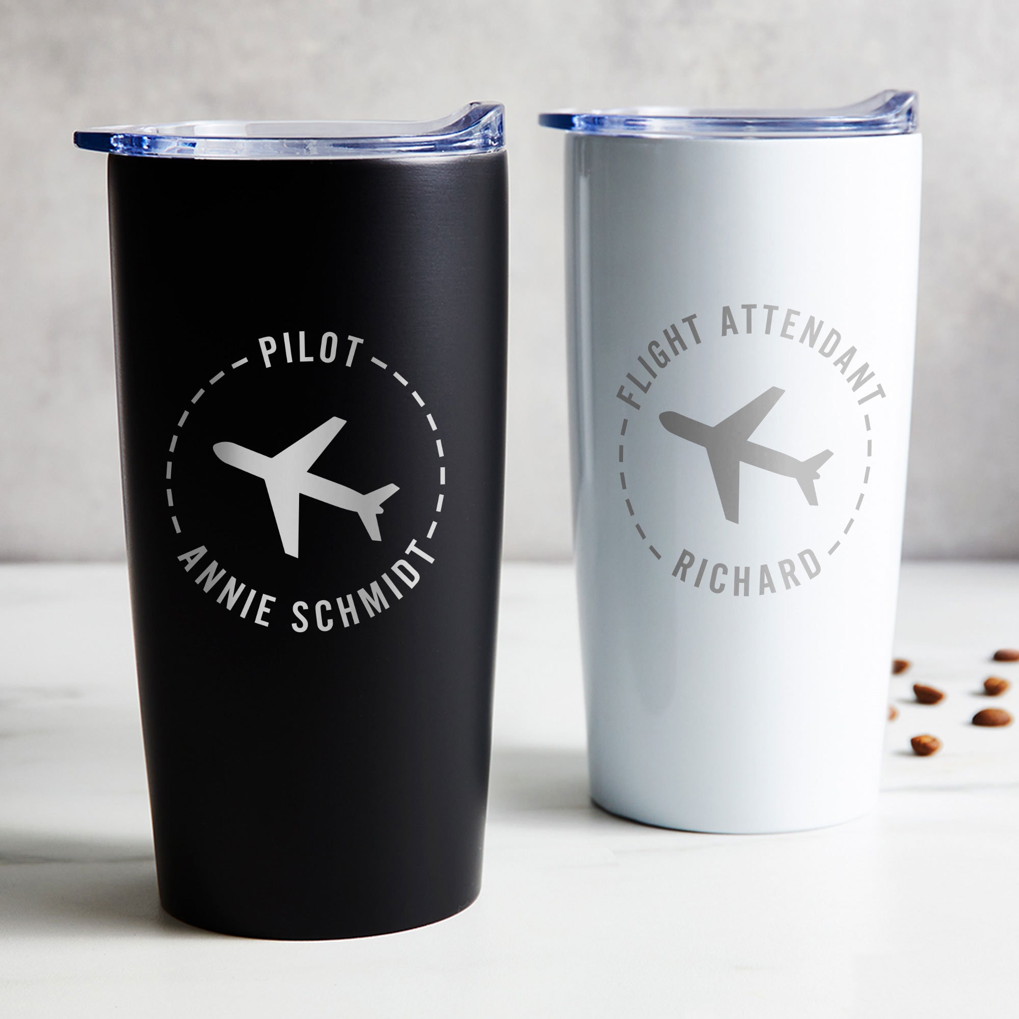 Jet Fuel Coffee Mug, Pilot Gift Insulated Stainless Steel Tumbler - Pilot  Travel Mug