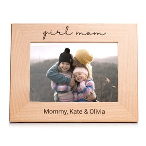 Personalized Boy Mom Picture Frame by Lifetime Creations: Engraved Mother's Day Frame, Mother's Day Gift from Son, ENGRAVED IN USA Bild 7