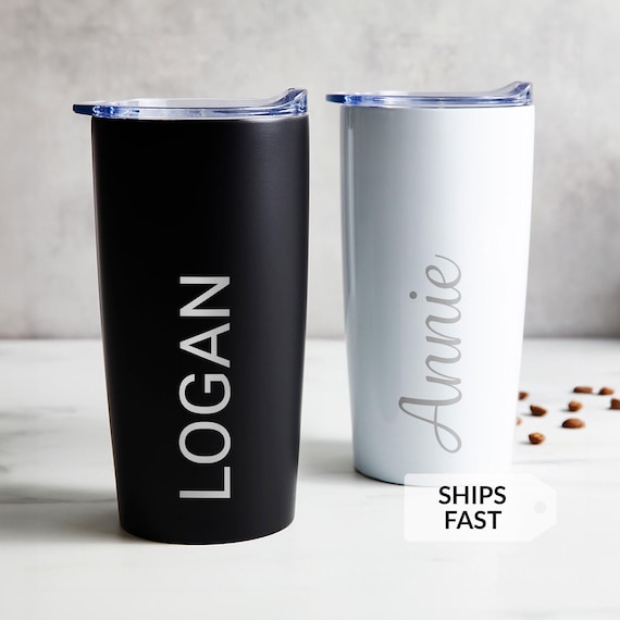 Personalized Tumbler with Name – Custom Engraved Travel Coffee Mug – Employee Appreciation Gift – ENGRAVED IN USA by Lifetime Creations