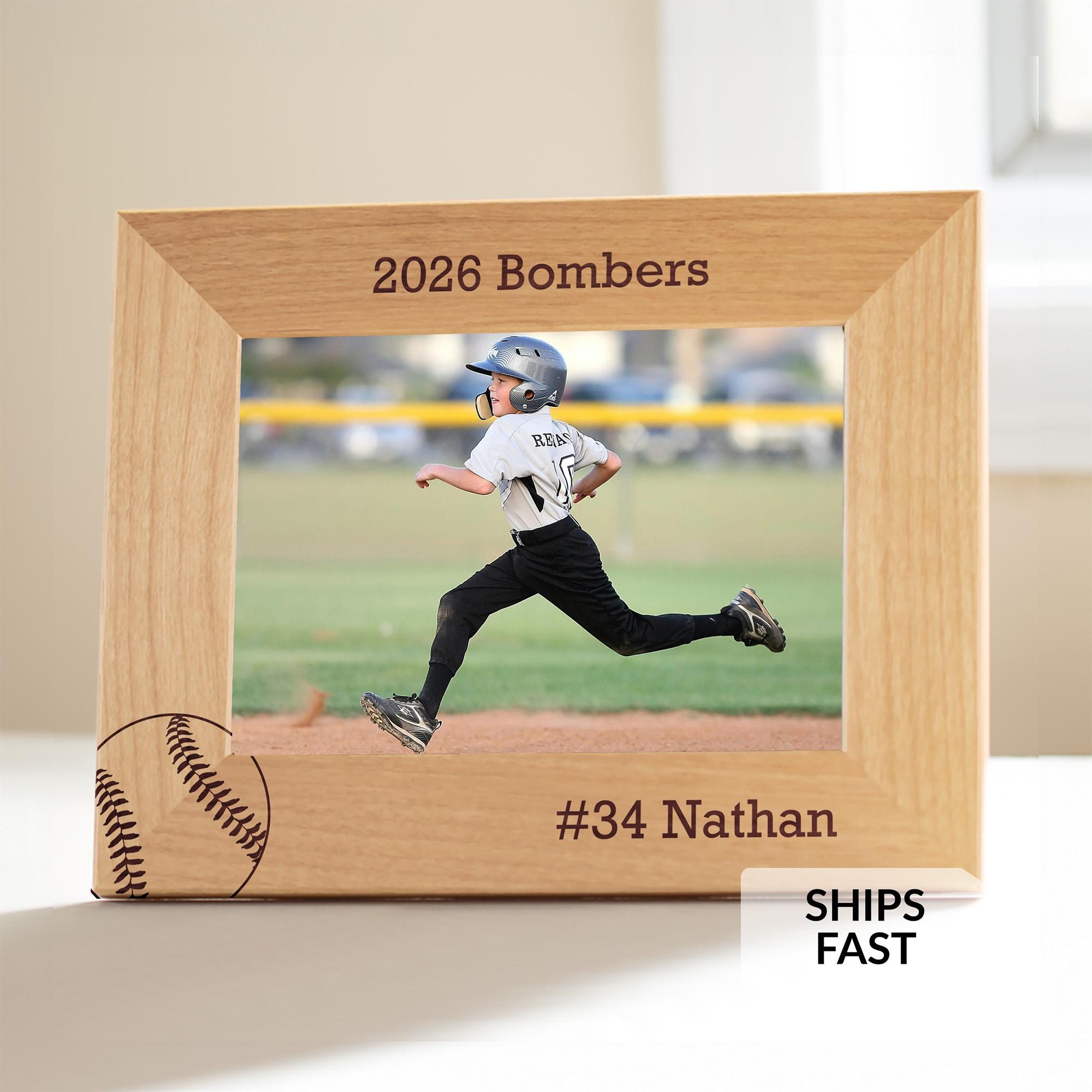 Baseball Team Picture Frames