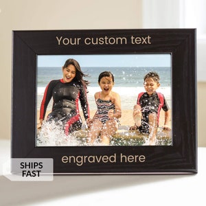 reate Your Own Personalized Picture Frame (Black) by Lifetime Creations