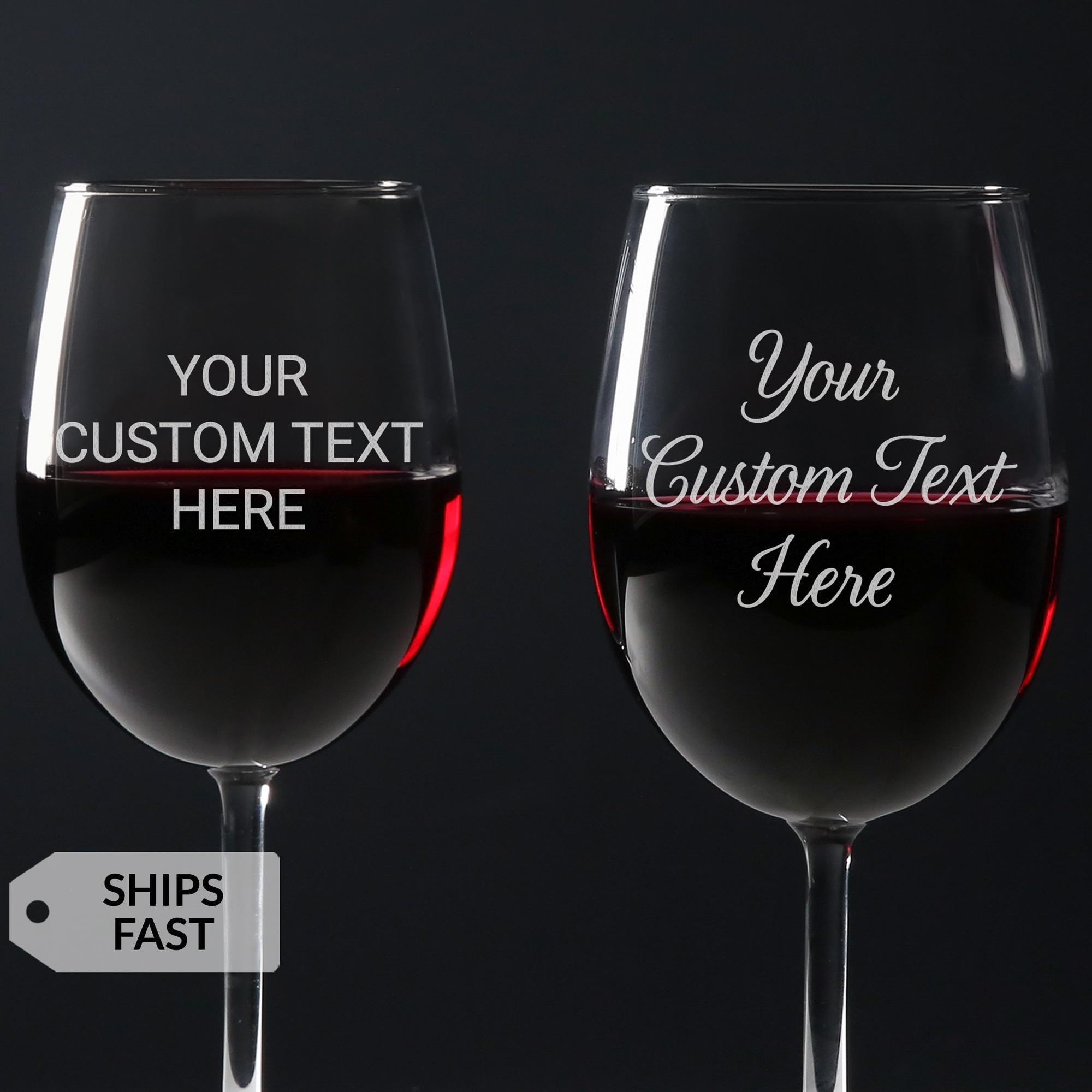 christmas tree wine glasses Celebrations by Mikasa Tree and Snowman Stemless Wine Set of 2