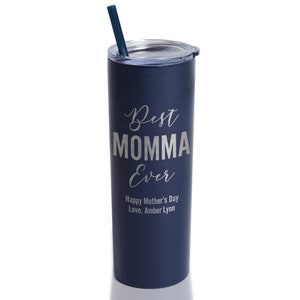 Engraved Personalized Best Mom Ever Tumbler with Lid and Straw by Lifetime Creations: Mother's Day Gift, Insulated Water Tumbler, SHIPS FAST image 6