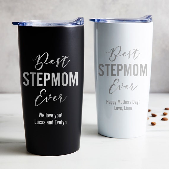 Gifts for Bonus Mom from Son, Daughter - Best Bonus, Step Mom Ever Gifts -  20Oz