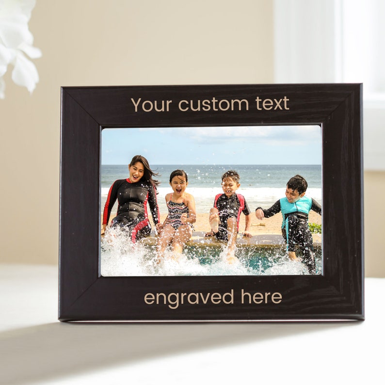 reate Your Own Personalized Picture Frame (Black) by Lifetime Creations