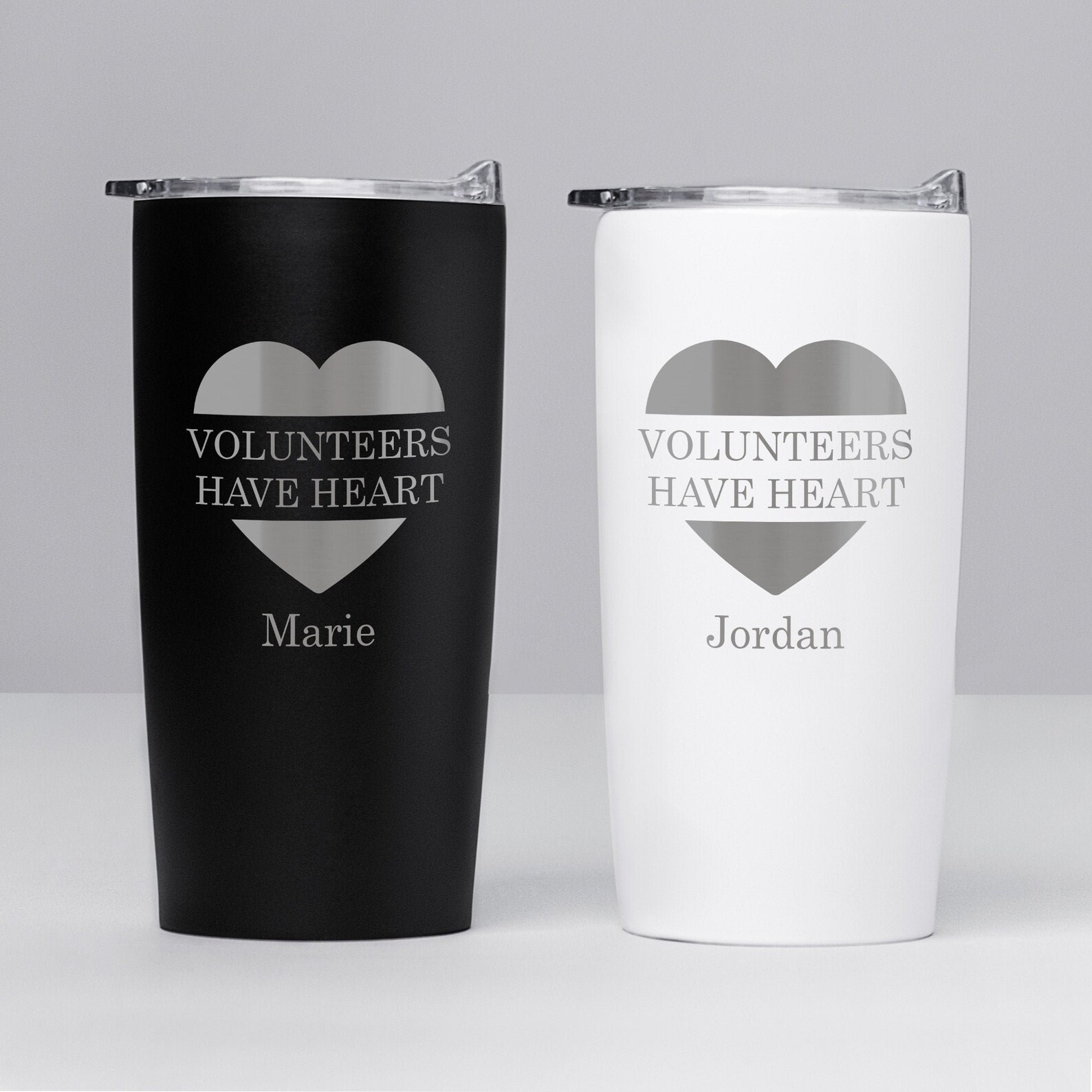Engraved Personalized Volunteer Tumbler by Lifetime Creations Etsy