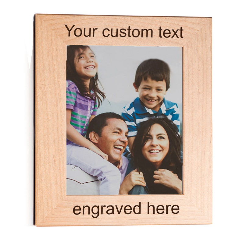 Create Your Own Personalized Picture Frame by Lifetime Etsy
