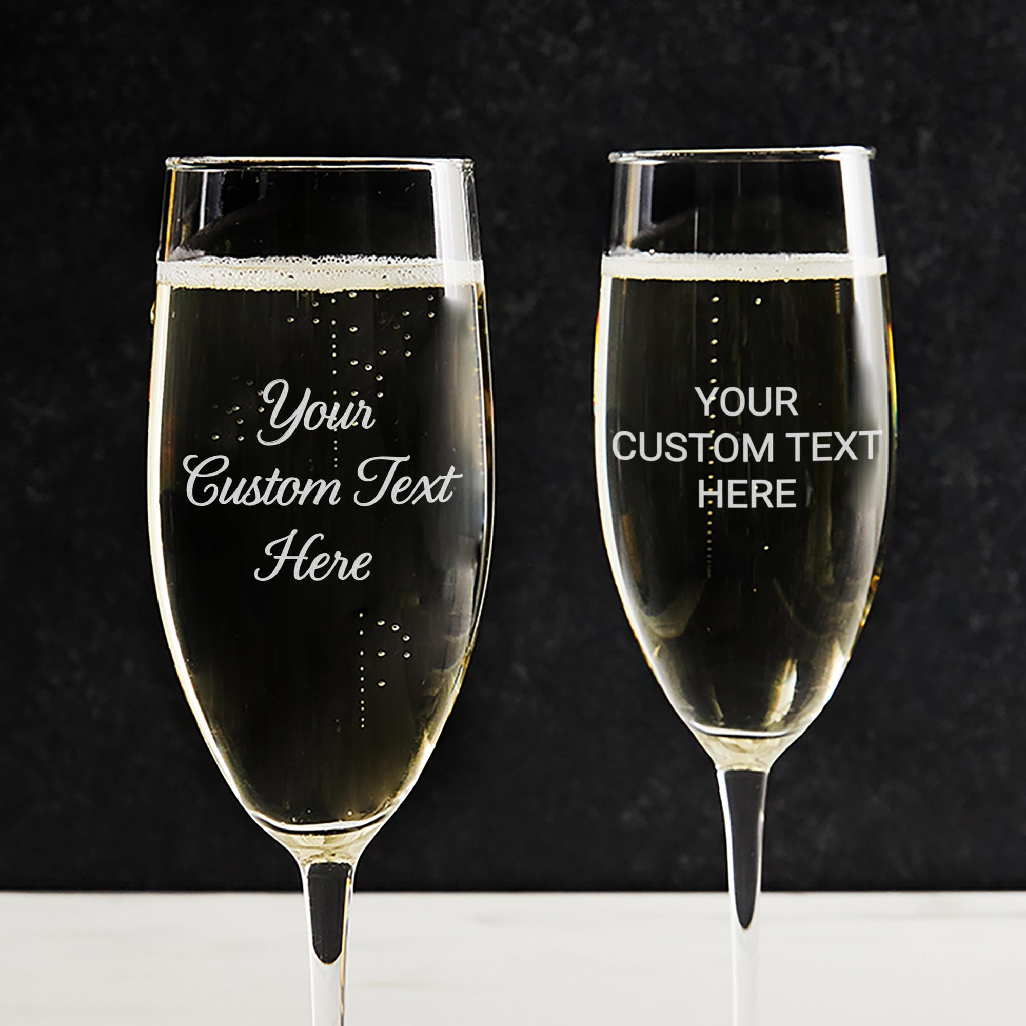 Custom Insulated Champagne Flute 