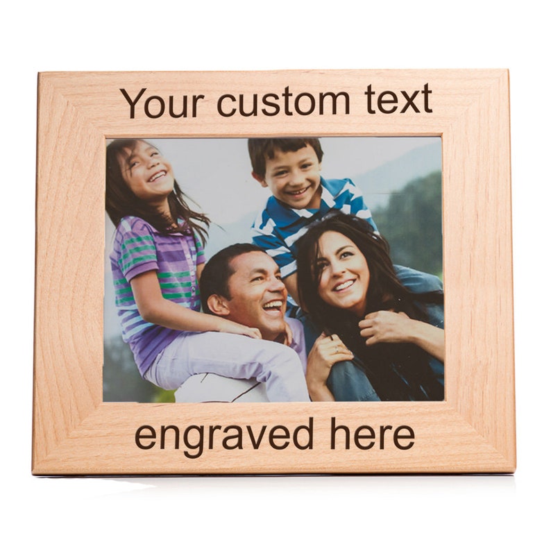 Create Your Own Personalized Picture Frame by Lifetime Etsy