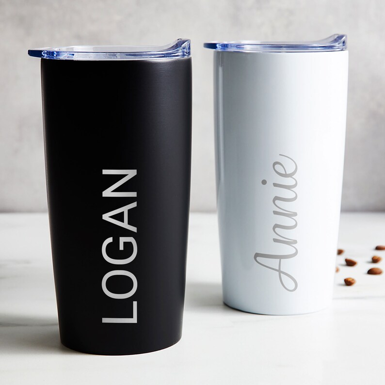 Engraved Personalized Stainless Steel Tumbler by Lifetime Creations