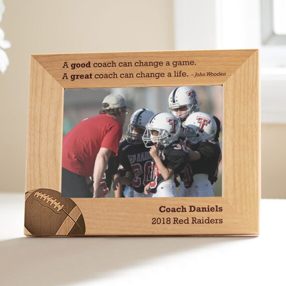 personalized football coach picture