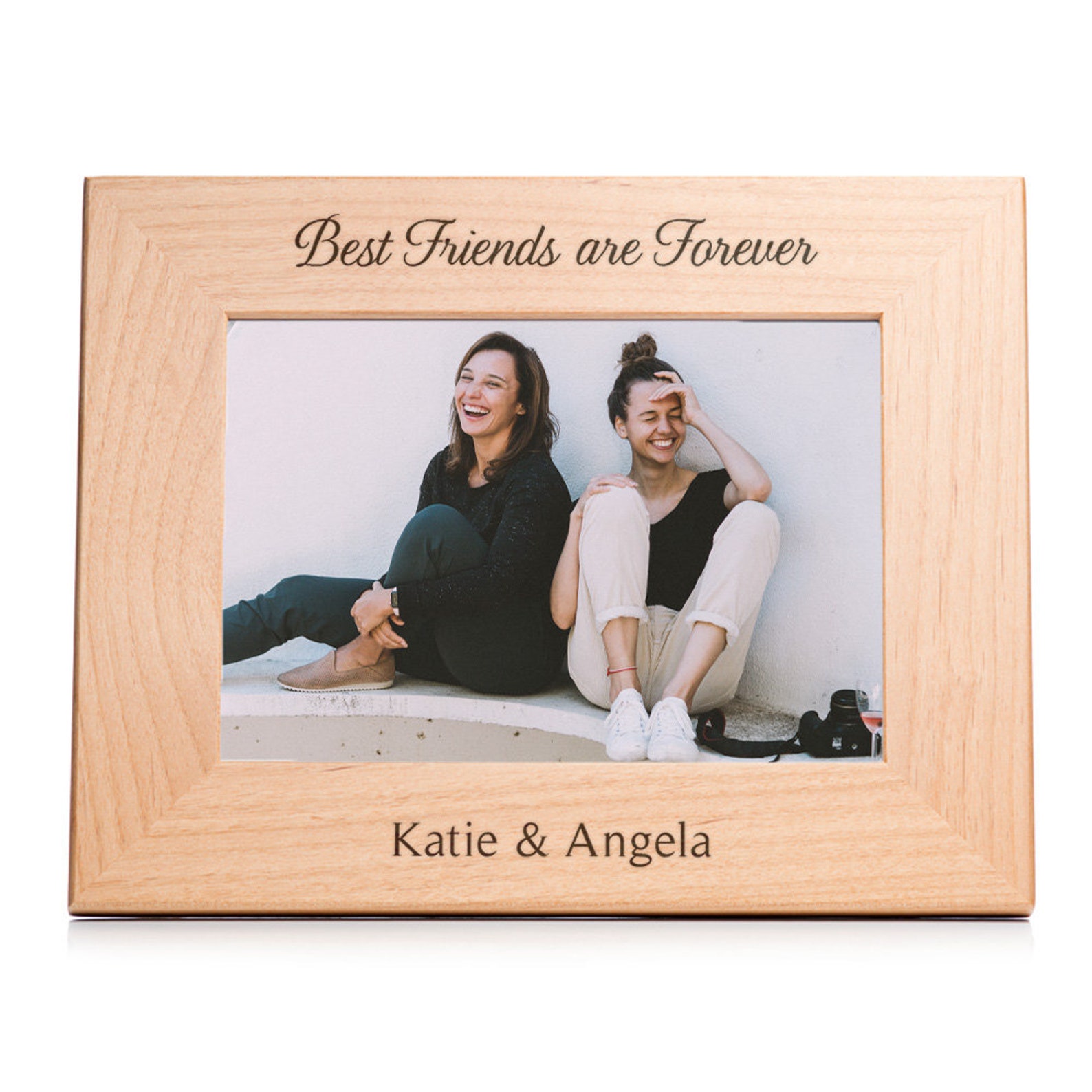 Personalized Best Friend Picture Frame by Lifetime Creations Etsy