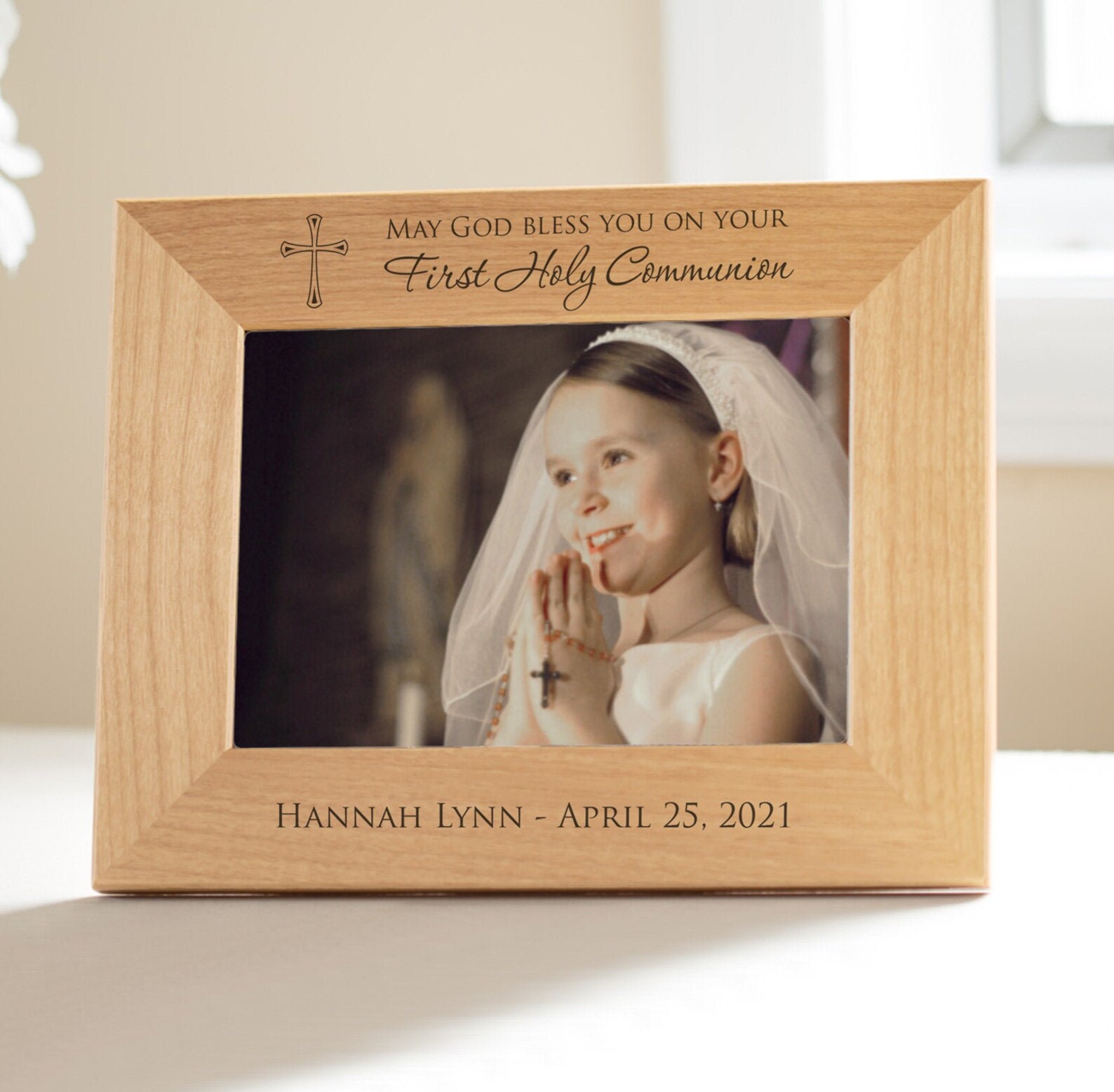 Personalized First Communion Picture Frame by Lifetime Etsy