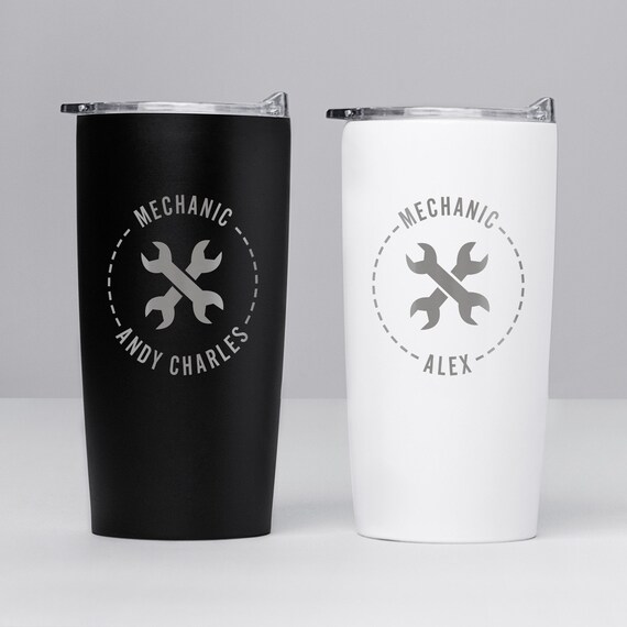 Auto Mechanic - Engraved Stainless Steel Mechanic Tumbler, Auto Mechanic  Gift Mug, Mug For Mechanics