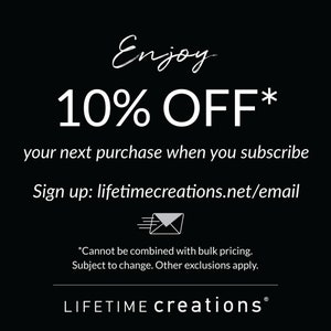 Enjoy 10% off on your next purchase when you subscribe to our emails at lifeitmecreations.net/email
*Cannot be combined with bulk pricing. Subject to change. Other exclusions apply.