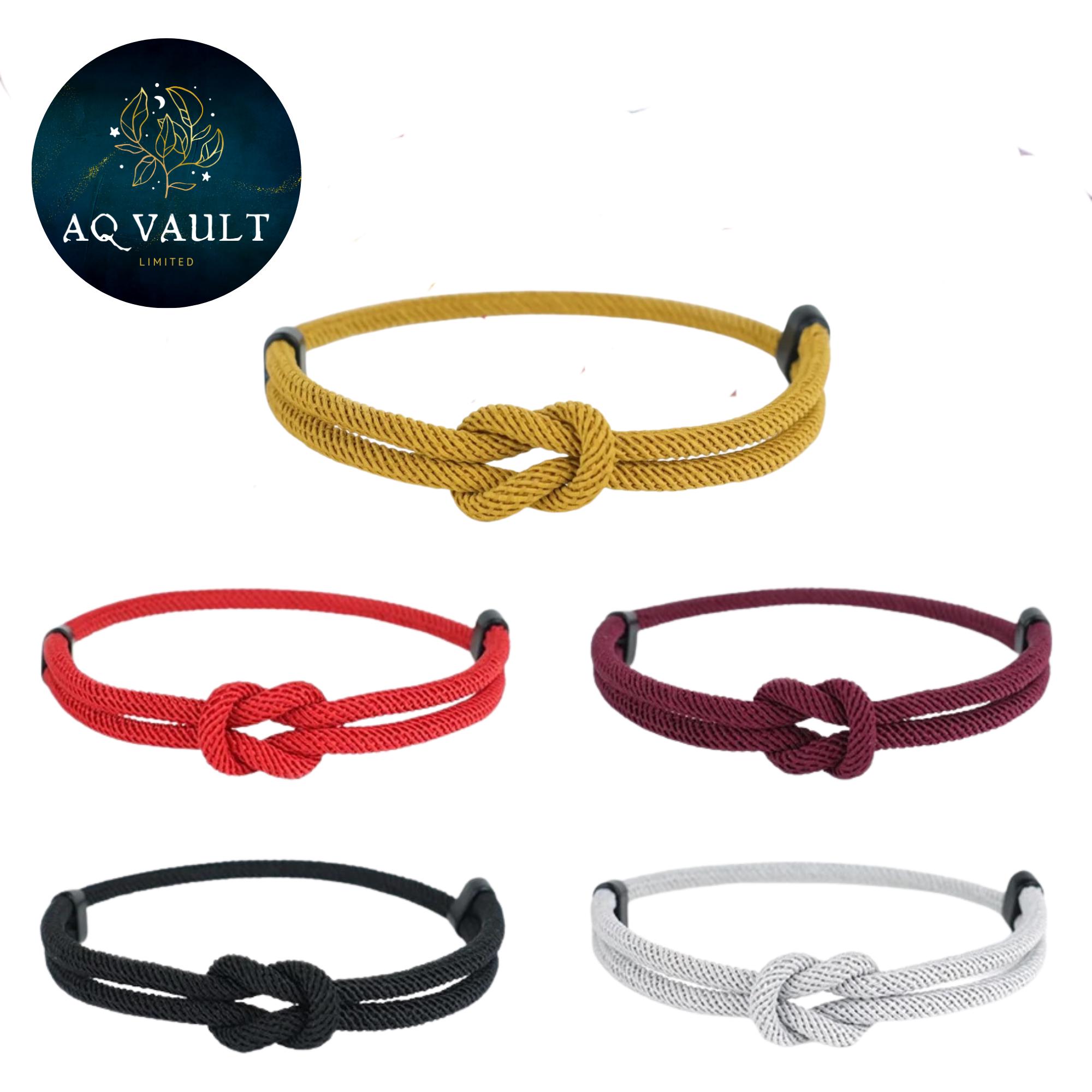 Handmade Adjustable Rope Bracelet | Unisex 4mm Cord | Minimal String ...