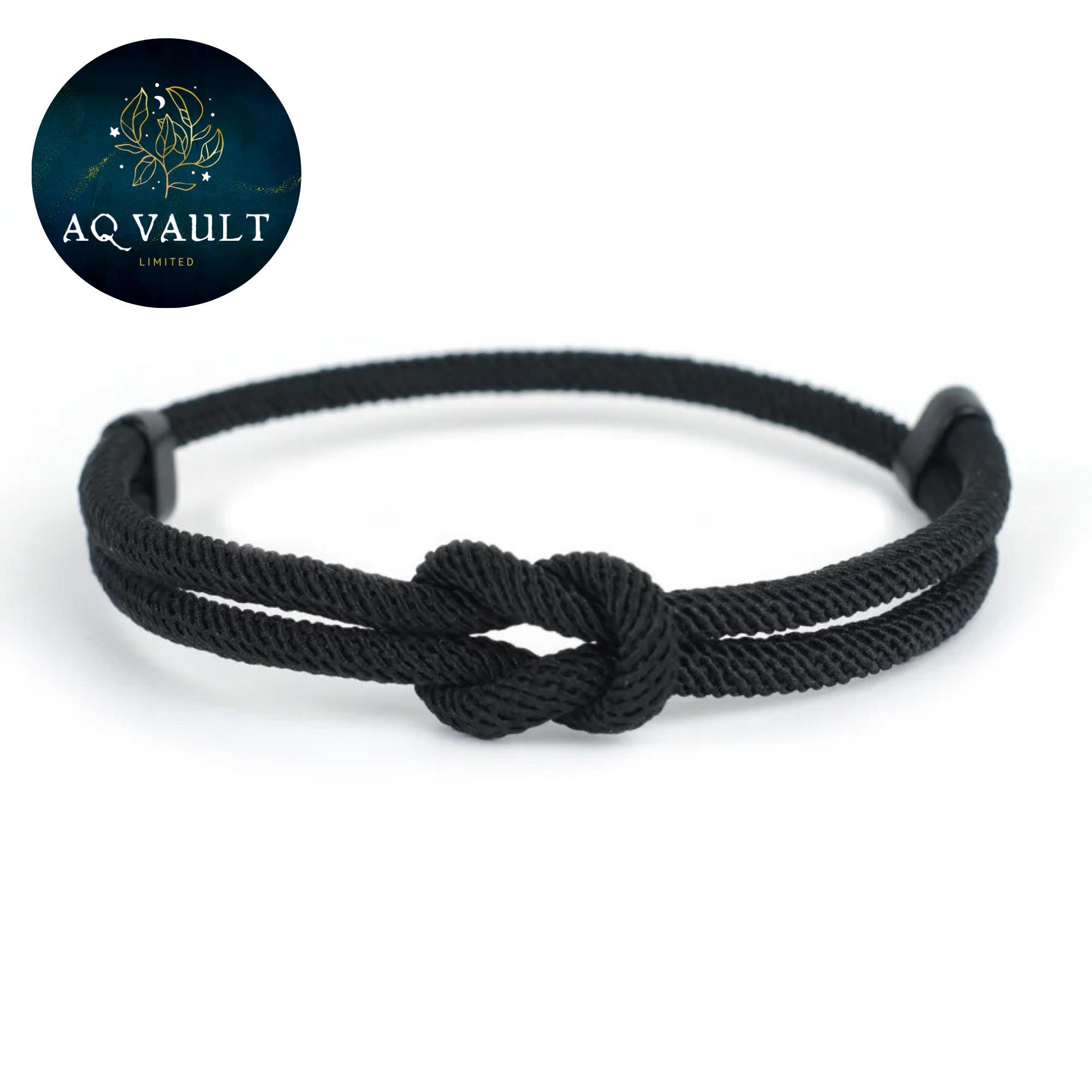 Handmade Adjustable Rope Bracelet | Unisex 4mm Cord | Minimal String ...