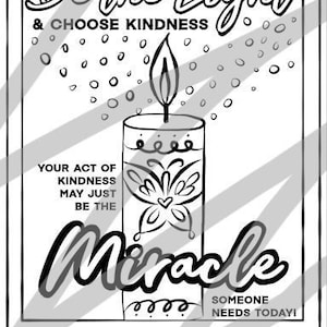 Encanto miracle coloring page- RAK week Random acts of kindness week activity coloring page - guidance lesson - social emotional learning