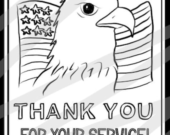 Military Thank You Etsy