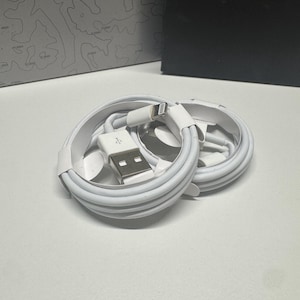 Cavo da iPhone a Lightning USB per Apple iPhone/iPad/iPod, bianco, 1 metro