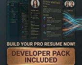 React Resume Builder | 12 Professional CV Templates | Instant PDF Download | Resume Generator | Editable Resume Template |