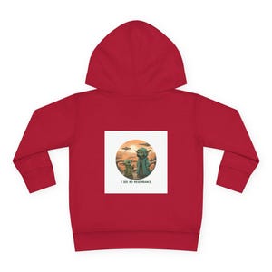 Sudadera con capucha de Baby Yoda Grogu / Sudadera con capucha para niños pequeños imagen 6