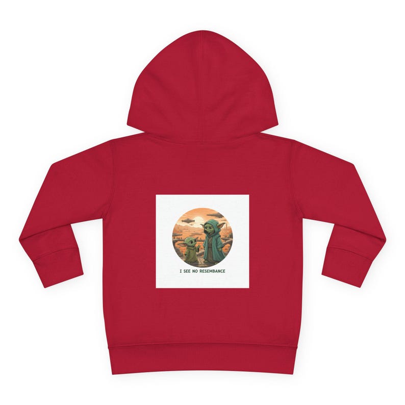 Sudadera con capucha de Baby Yoda Grogu / Sudadera con capucha para niños pequeños imagen 6