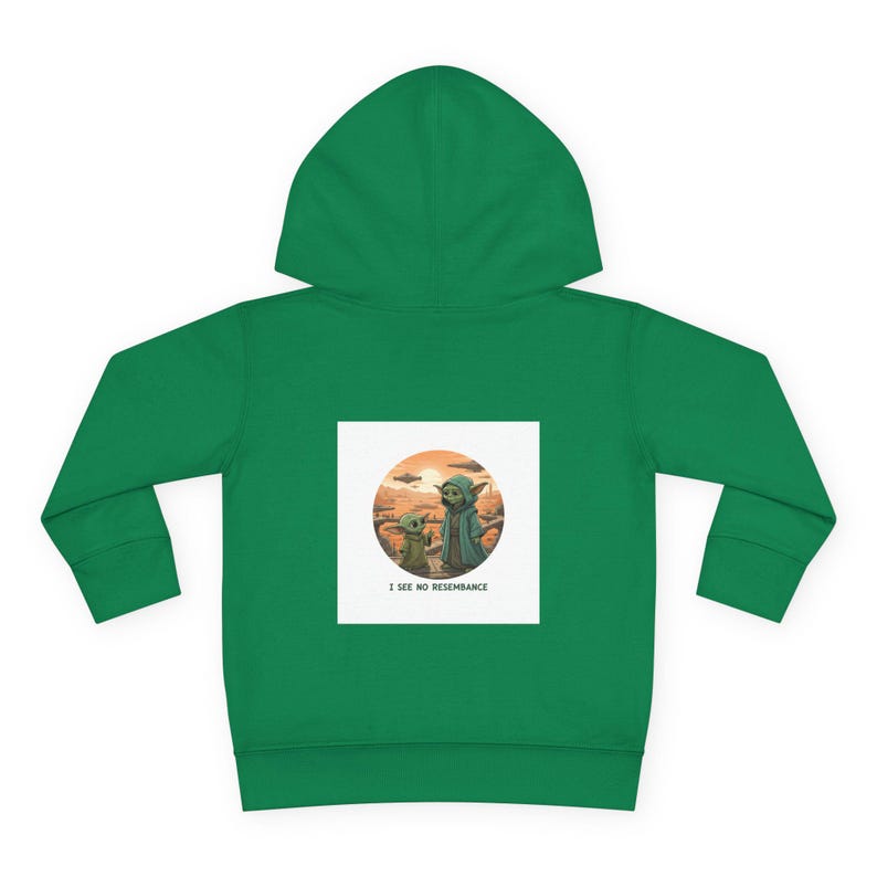 Sudadera con capucha de Baby Yoda Grogu / Sudadera con capucha para niños pequeños imagen 3