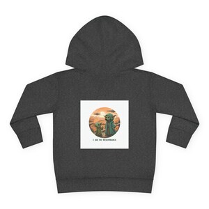 Sudadera con capucha de Baby Yoda Grogu / Sudadera con capucha para niños pequeños imagen 4