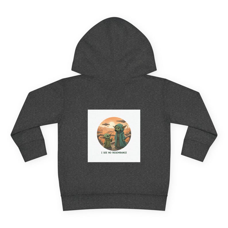 Sudadera con capucha de Baby Yoda Grogu / Sudadera con capucha para niños pequeños imagen 4