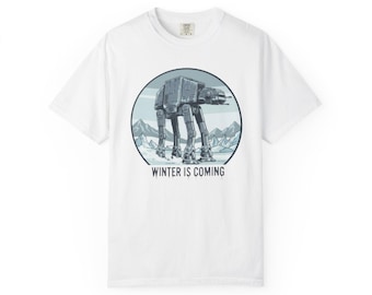 Camiseta unisex teñida en prenda Winter on Hoth