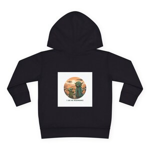 Sudadera con capucha de Baby Yoda Grogu / Sudadera con capucha para niños pequeños imagen 5