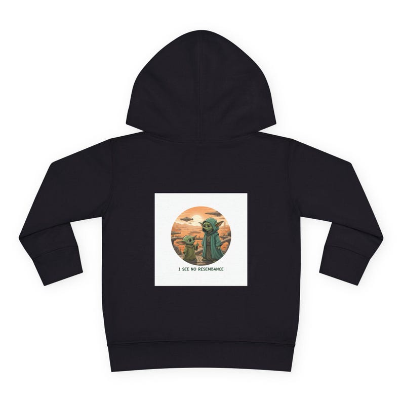 Sudadera con capucha de Baby Yoda Grogu / Sudadera con capucha para niños pequeños imagen 5