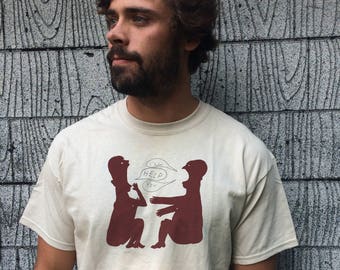 Screen Printed Shirt "I'll Help You"