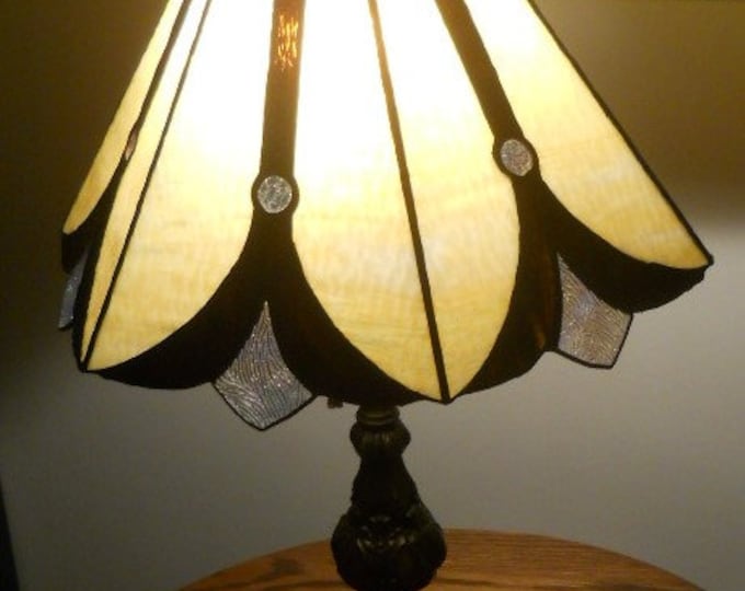 Stained Glass Panel Lamp Shade Etsy