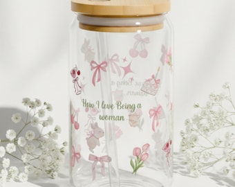 Vaso de moda de 473 ml, vaso acrílico para café helado con tapa y pajita, regalo económico personalizado, regalo para damas de honor, regalo de cumpleaños para ella.