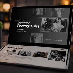 Wedding Photographer Website Template | WordPress Elementor Theme for Photography Portfolio ,15 pages