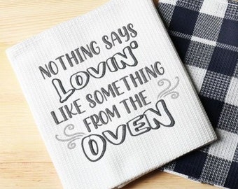 Funny Kitchen Embroidery Design: Dish Towel Patterns (Digital Download)