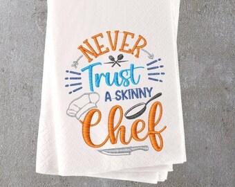 Funny Kitchen Embroidery Design: Trendy Phrase Pattern (Digital Download)