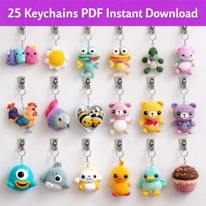 Knitted Keychain - Etsy