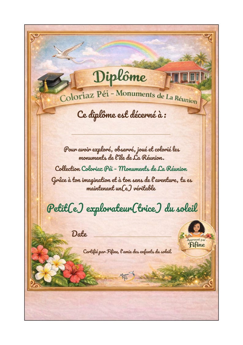 Coloring Book Kids – Coloriaz Péi Monuments | The Reunion Activity Book PDF image 8