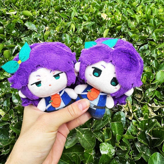 Stardew Valley Abigail 10cm Plush Doll, Handmade Cotton Cozy Game Collectible