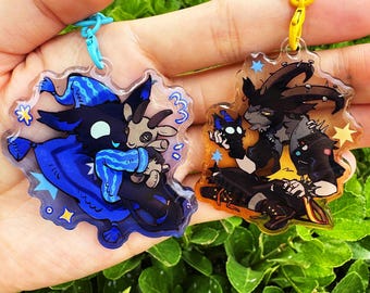 deadlock charms Billy Rem keychains