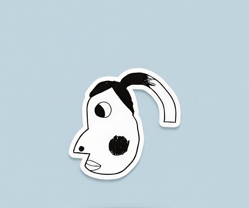 Funny Viral Meme Sticker, Hyperpigmentation Drawing Decal, No It’s Nice ...