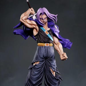 Future Blade Warrior STL | Anime Capsule Jacket Hero 3D Print Model (Digital Download)